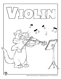 V is for coloring pages murderthestout. V Is For Violin Coloring Page Woo Jr Kids Activities