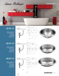 Esi Sharpsinks Catalog Pg 11 Stainless Steel Sinks Stainless Steel Sinks Sink Stainless