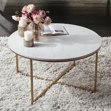 What are the shipping options for round coffee tables? Mid Century Coffee Tables Lamps Plus
