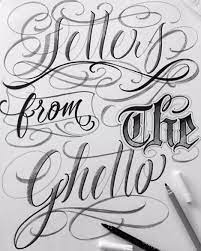 4 794 Likes 92 Comments Brigantetattoo Brigantetattoo On Instagram Coming Soon The C Chicano Lettering Tattoo Lettering Fonts Tattoo Word Fonts