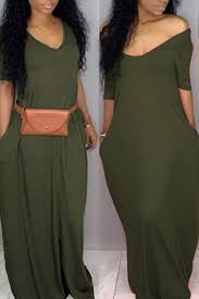 Lovely Casual Pockets Design Green Blending Floor Length Dress Dresses Lovelywholesale Wholesale Shoes Wholesa In 2020 Beautiful Dress Designs Womens Dresses Dresses