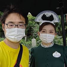 今日はとっても ホーンテッドマンション 日和だったので ディズニーランド に行って来ました ホーンテッドマンション３回乗りました 東京ディズニーランド ホーンテッドマンションキャスト 20200724 haunted mansion carnival carnival face paint