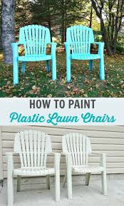 How To Spray Paint Plastic Lawn Chairs Dans Le Lakehouse 1000 In 2020 Painted Outdoor Furniture Painted Patio Plastic Patio Furniture