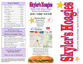 New Menu Page 2 - Picture of Skyler's Hoagies, Mount Laurel ...
