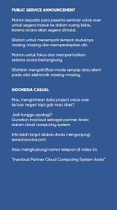 Maybe you would like to learn more about one of these? Contoh Naskah Voice Over Indonesia Part 2 Inavoice Com