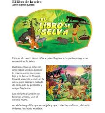 Baloo libro de la selva letra es uno de los libros de ccc revisados aquí. Cuento El Libro De La Selva Ilustrado Material Educativo