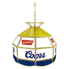 Trademark Coors Banquet Stained Glass 16 Inch Pool Table Light Pool Table Lighting Tiffany Lamps Light Table