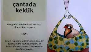 Cantada Keklik Deyimler Egitim Faaliyetler