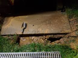 A walkout basement is designed a bit differently from a traditional basement. Basement Walkout Drainage Water Going Under Vs Over How Can This Be Fixed Nova