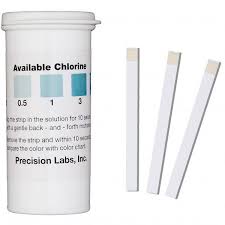 Chlorine Water Test Strips Water Testing Kit