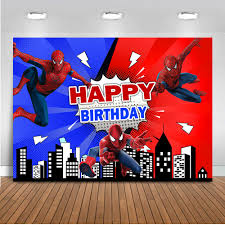 Find the best spiderman cartoon wallpaper on getwallpapers. Spiderman Backdrop For Photography Children Birthday Party Decoration Cartoon Superhero Background For Photo Studio Supplies In Background From Consumer Electronics On Aliexpress Com Alibaba Group