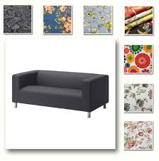 Custom Made Cover Fits Ikea Fits 2 Seater Klippan Sofa Patterned Sofa Cover Sofa Covers Leather Corner Sofa Ikea Klippan Sofa