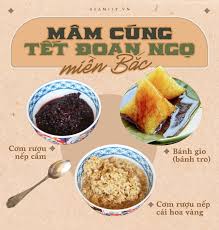 Đồ cúng chủ yếu là hoa quả và cơm rượu nếp. K P0ooilkpeuhm