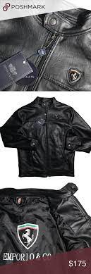Emporio Co Leather Ferrari Jacket Fashion Ferrari Jacket Clothes Design