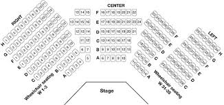 macaninch arts center second stage seating chart theatre