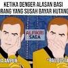 Artinya, sebelum utang dilunasi kulit mayit masih panas karena azab! 3
