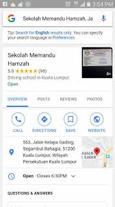 Pengidentifikasi zona waktu iana untuk kuala lumpur adalah asia/kuala_lumpur. Sekolah Memandu Hamzah Home Facebook