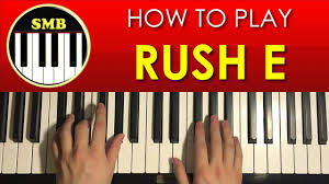 Its key signature has three flats, e♭, a♭and b♭. How To Play Rush E By Smb Piano Tutorial Lesson Youtube