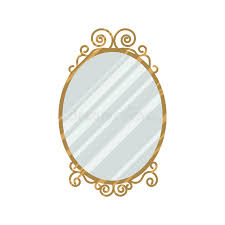 Very cute, vintage style mirror. Vintage Style Mirror Vector Illustration Stock Vector Illustration Of Bronze Object 78958238