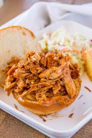 Using a mixer is the fastest way to. Bbq Pulled Chicken Dinner Then Dessert