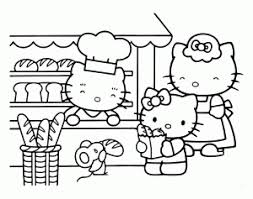 Learn how to draw with simple worksheets, line art and drawings. Hello Kitty Free Printable Coloring Pages For Kids