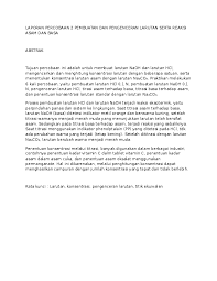 Maybe you would like to learn more about one of these? Doc Laporan Percobaan 2 Pembuatan Dan Pengenceran Larutan Serta Reaksi Asam Dan Basa Indah Indhycha Academia Edu