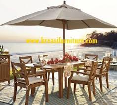 Meja Payung Pantai Outdoor Minimalis Dengan Gambar Meja Taman Patio Halaman Belakang