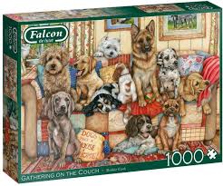 I saw turner asleep on the couch the night sally disappeared. Puzzle Gathering On The Couch Jumbo 11293 1000 Teile Puzzle Hunde Planet Puzzles