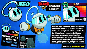 Our brawl stars skin list features all currently available character's skins and cost in the game. Idea Oc Neo A Chromatic Brawler Concept Who Can Create Holographic Pets That Evolve Over Time Brawlstars