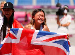 For sky brown, the extraordinarily gifted kid who won bronze in the women's park skateboarding, it was the same stuff any happy teenager might come out with. Nj3nmh3mkcfecm