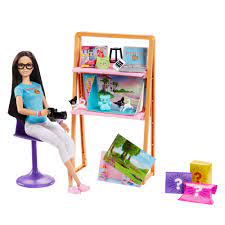 Barbie doll & horse playset, blonde hair with riding accessories. Barbie Cookieswirlc Doll And Accessories Walmart Com Walmart Com