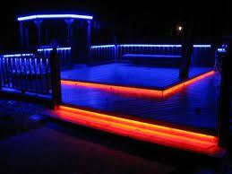 Led Deck Lighting In Color Led Deck Lighting Deck Lighting Deck Lights