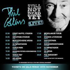 You can track phil collins tour dates, find out about presales and get ticket price alerts! Phil Collins Announces 2019 European Tour Festileaks Com