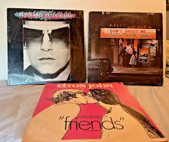 ELTON JOHN VINYL LP LOT ROCK RECORDS