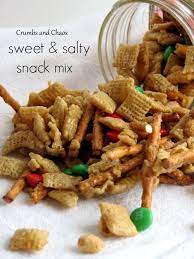 Sweet Salty Snack Mix Recipe Salty Sweet Snacks Salty Snacks Mix Salty Snacks