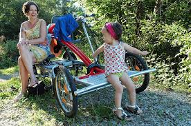 Familienfahrrad Vierrad Zweisitzer Fahrrad Fahrrad Fahrrader Sonderanfertigungen Rad