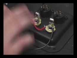 If i couldn't find the proper connection jacks to the back of the speaker, i would remove the jack plate and connect the speaker wires internally. How To Wire And Solder 2 1 4 Speaker Jacks In Parallel Youtube