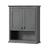 Gray Bathroom Storage Cabinet