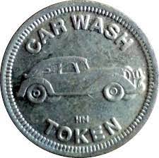 Vintage 32 car wash antique car tokens no cash value. Car Wash Token No Cash Value United States Numista