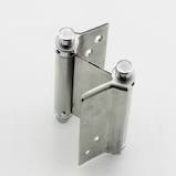 Stainless steel pintu lebih dekat engsel pintu ganda terbuka Dua Arah Gratis musim semi engsel 4 pcs