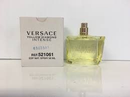 39 81 Versace Yellow Diamond Intense Edp 90ml 3 0 Oz Brand New In Tester Box No Cap Versace Yellow Diamond Intense Yellow Diamond Versace Intense