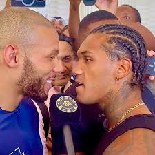 Whoever says they don't want to see this fight.. I don't understand you  guys, I grew up watching their legendary fathers go at it, and this gives  me goosebumps can't lie. Chris