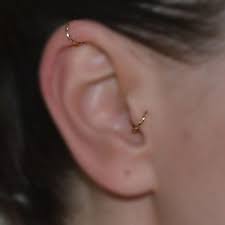 Tragus Jewelry Gold Tragus Earring Nez Hoop Forward Etsy In 2021 Tragus Jewelry Tragus Earrings Forward Helix Earrings