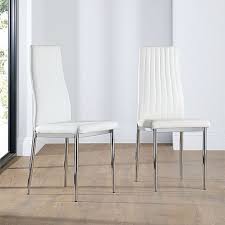 Great savings free delivery / collection on many items. White Leather Dining Chairs Furniture And Choice