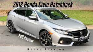 This new 2021 honda civic hatchback sport touring features a lunar silver metallic exterior and a black fabric interior. 2018 Honda Civic Hatchback Sport Touring Full Review Youtube