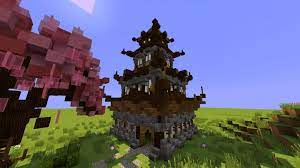 Minecraft build of a castle. Asian Oriental Concept Build Minecraft Map
