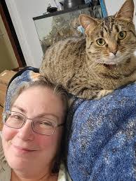 Celebrating Paco's 2nd birthday with a kitty cocktail