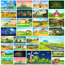 خلفيات بيوت و منازل أنمي لعروض البوربوينت in 2021