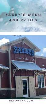 Zaxby S Menu With Prices 2020 Updated Zaxbys Sauce Menu Zaxby S Chicken Recipe