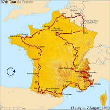 Zes bergetappes, twee tijdritten, acht sprintetappes en vijf. 1950 Tour De France Wikipedia